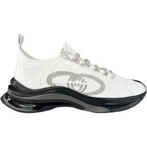 Gucci White and Black Athletic Sneakers